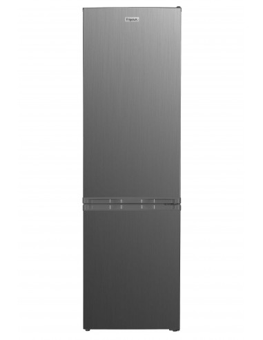 Réfrigérateur Combiné 265L, Inox