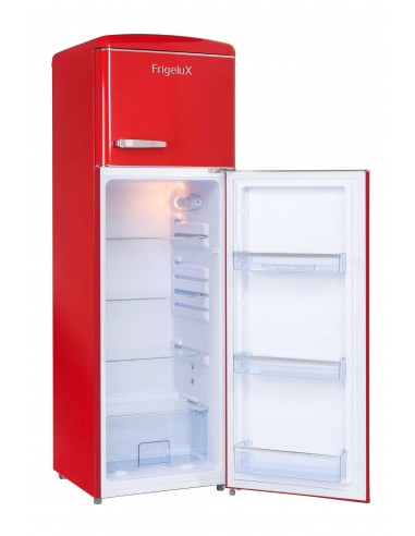Réfrigérateur vintage Rouge 246L - FrigeluX Officiel