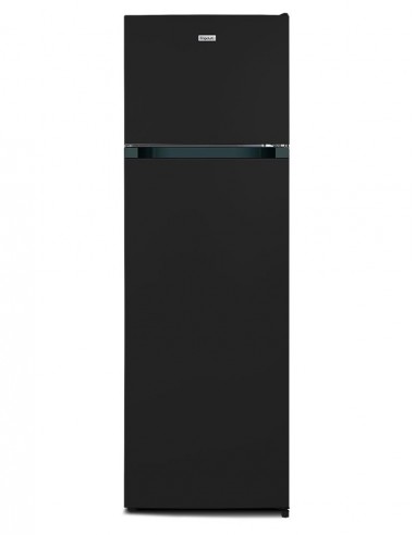 Réfrigérateur 2 portes 261L Noir...